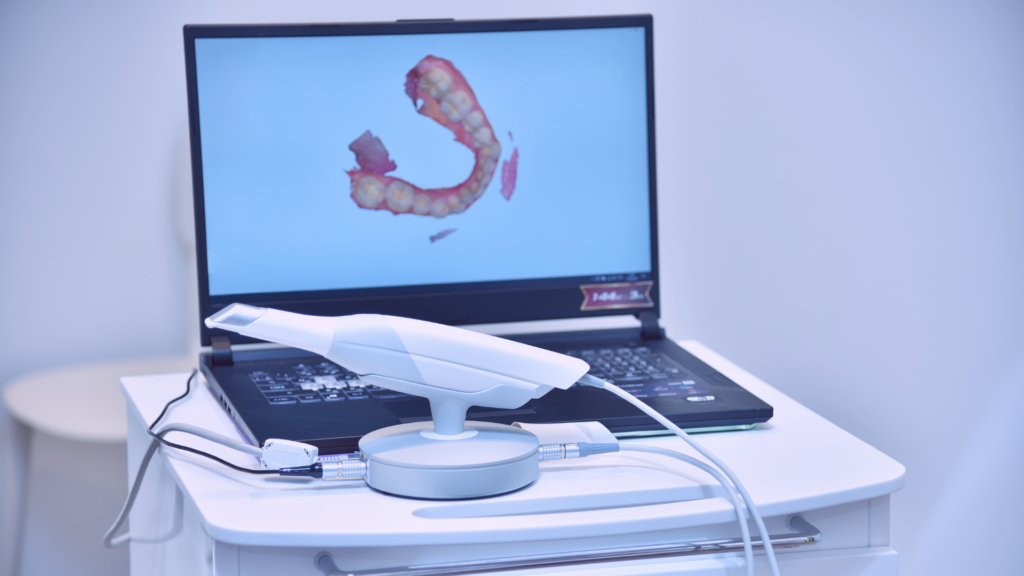escáner digital dental 3d